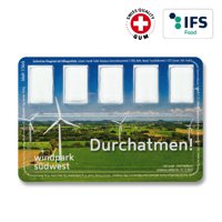 Smart Card mit Kaugummi (PR-110107054) 
