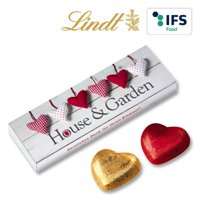 5er Lindt Herzen in Geschenkbox (PR-110104220) 
